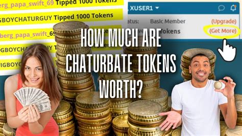 how much are tokens on chaturbate|How Much Are Chaturbate Tokens and What Are They Worth.